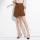 A-line High Waist Short Skirt Women Causal Dress